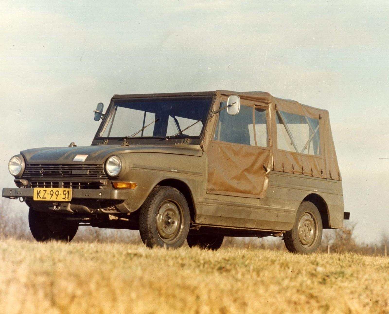 Prototype Daf 55 YA (1971) - KZ-99-51 in kleur